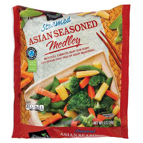 Season's Choice Steamable Frozen Asian Medley, 12 oz